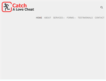 Tablet Screenshot of catchalovecheat.com